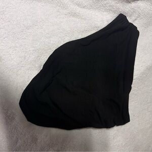 SHEIN Asymmetrical Black Skirt